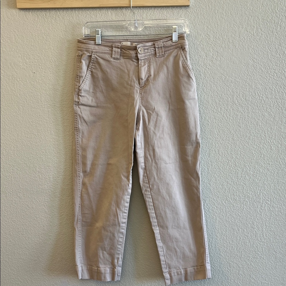a new day Women's Khaki Straight-Leg Chinos in Light Beige